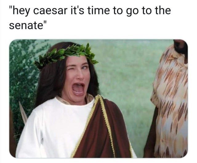 "It's time to go to the senate"