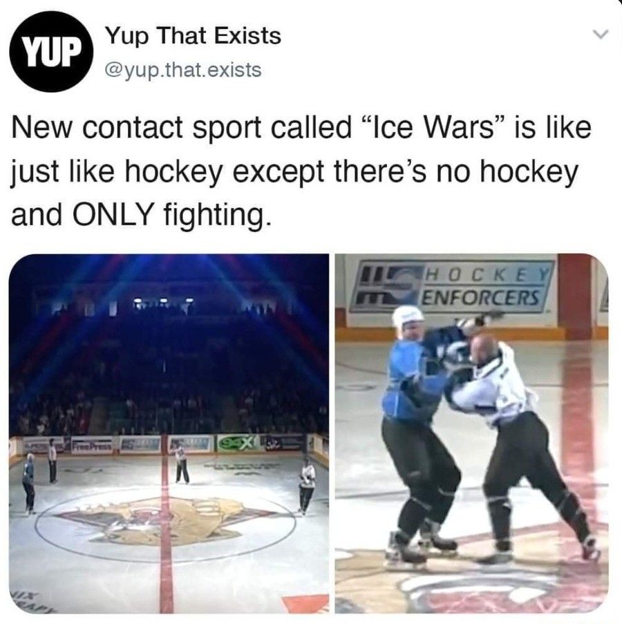 A real man's sport