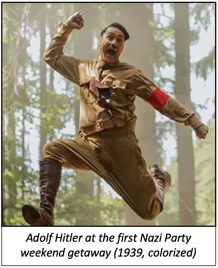 Adolf Hitler at a weekend getaway