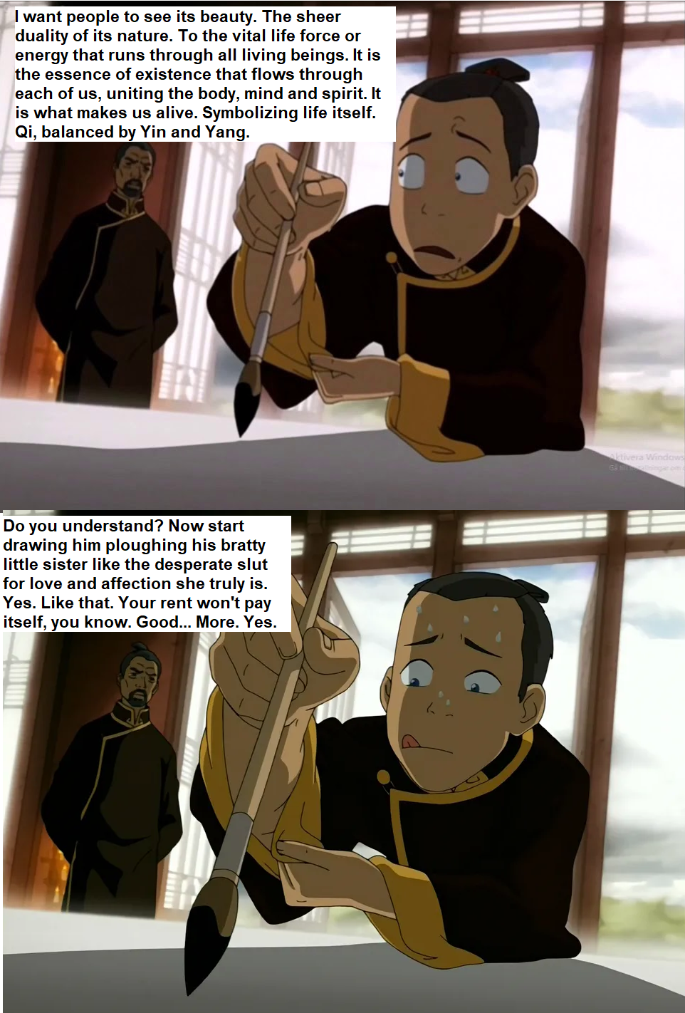 "It's going to cost you more, sir."