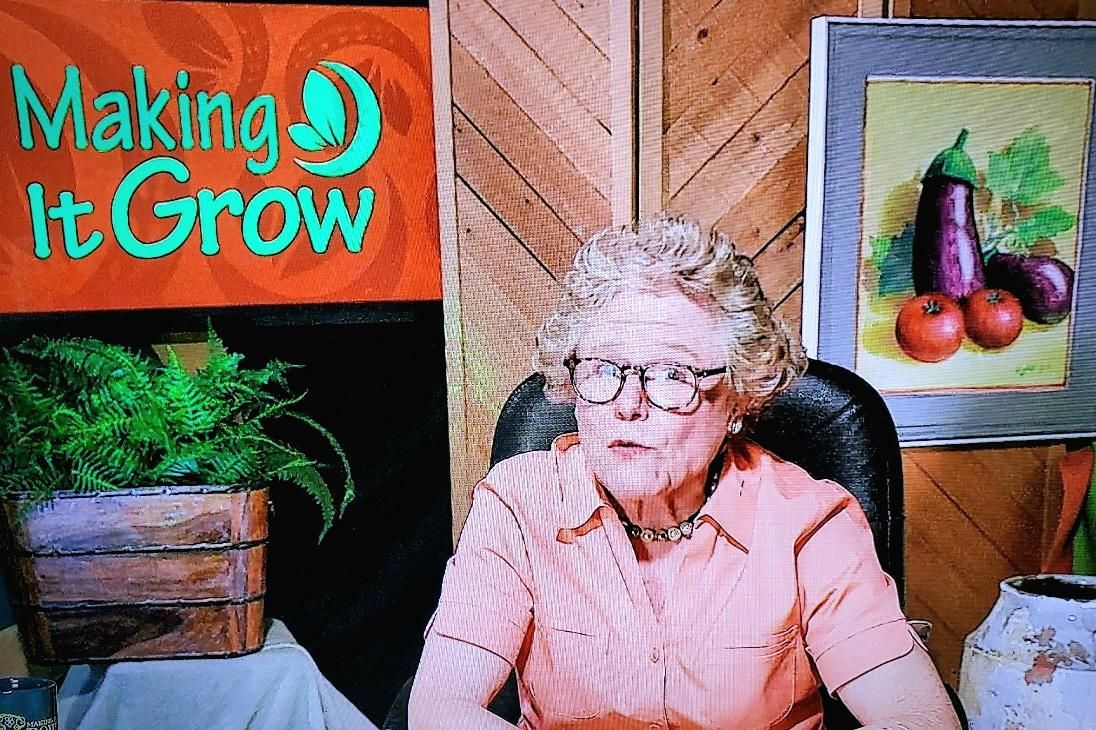 Some set designer scored a win...from my local gardening tv program.