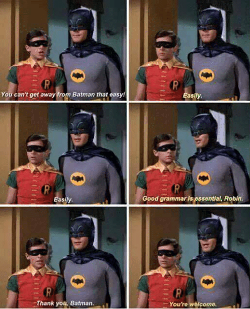 Wholesome Batman > all the other Batmen