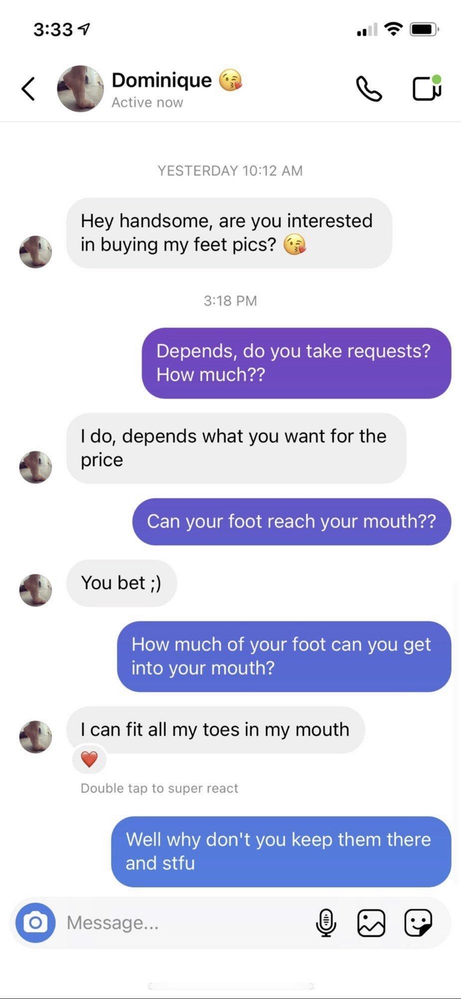 for the feet fetishists