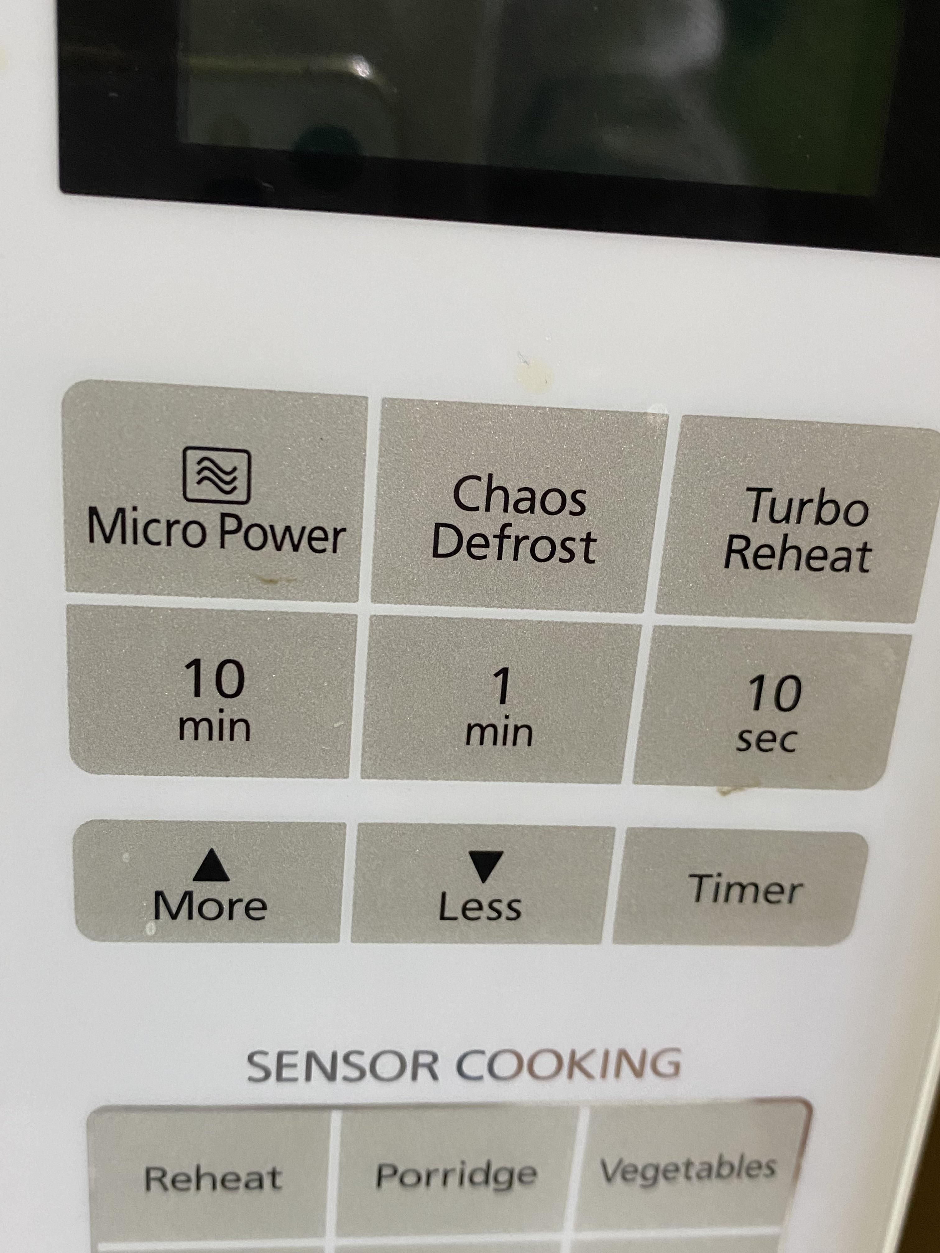 Our microwave options sound like rejected superhero names.