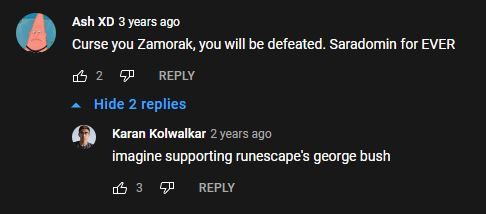 Politics and Runescape (lol)