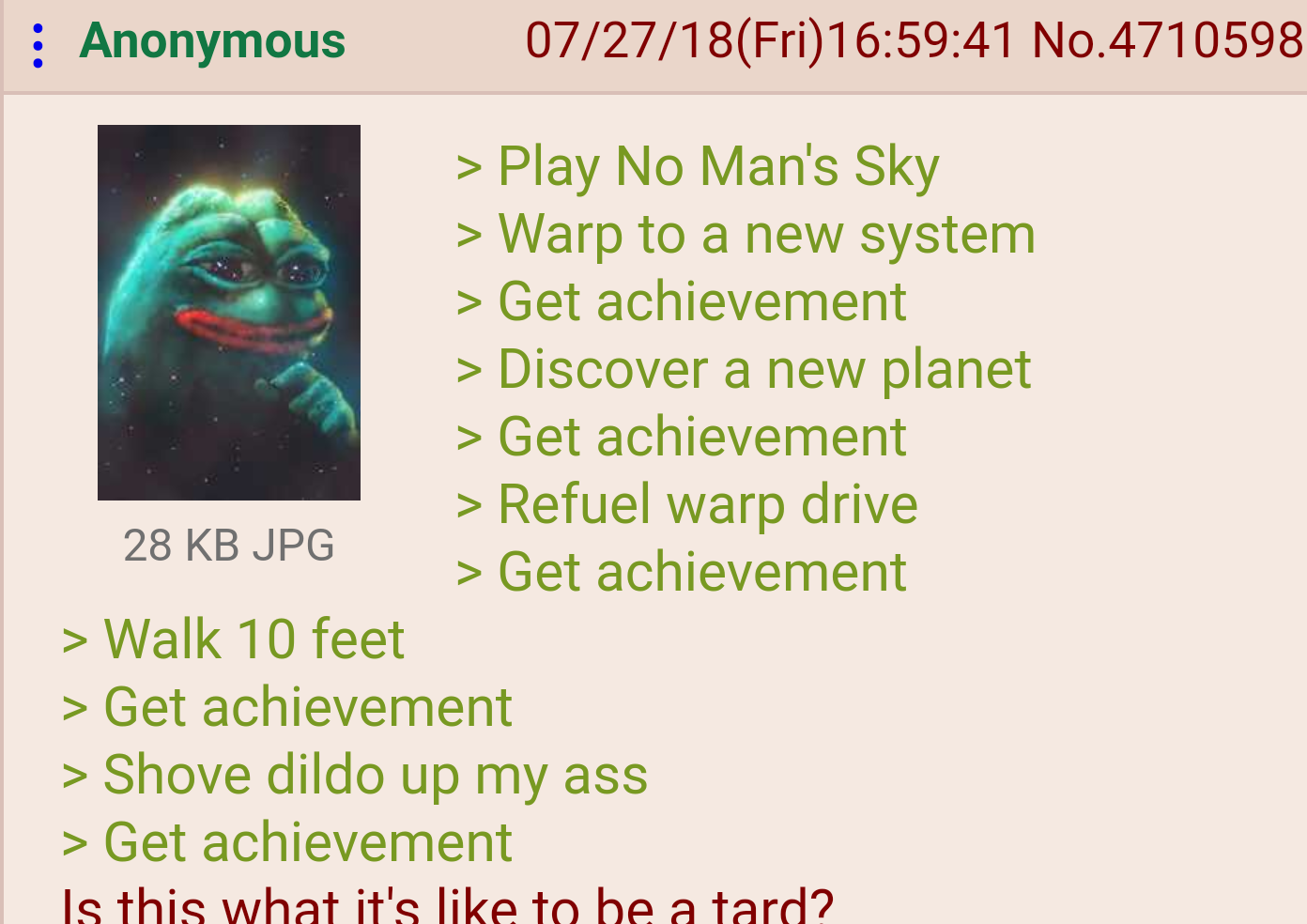 Read this greentext, get achievement