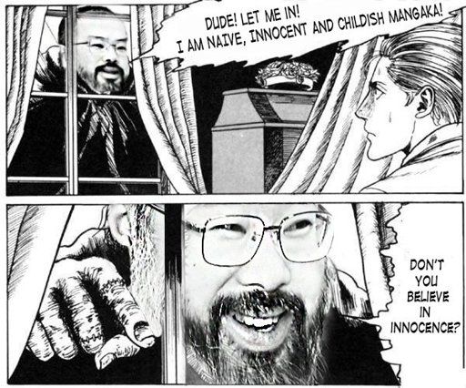 Innocent mangaka? Oxymoron much?