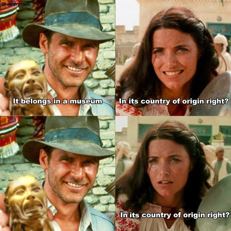 Indiana Jones and the Misappropriation of Cultural Artifacts