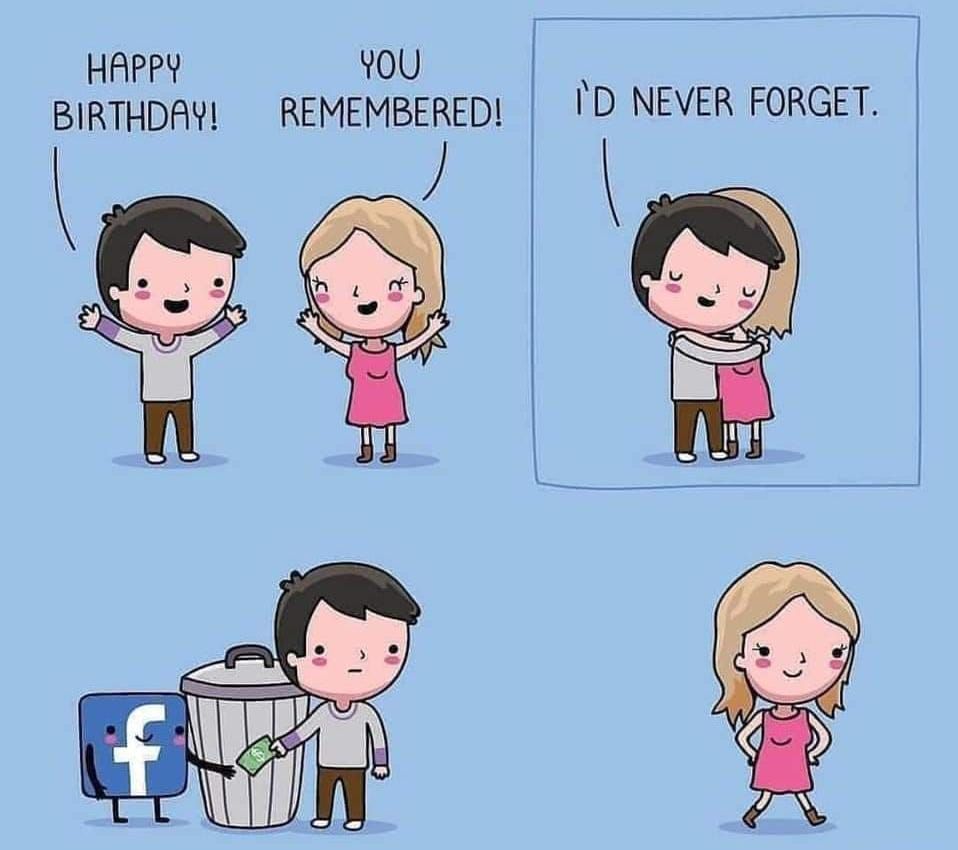 Only use of Facebook