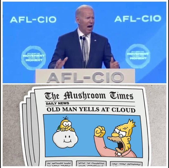 * dementia intensifies *