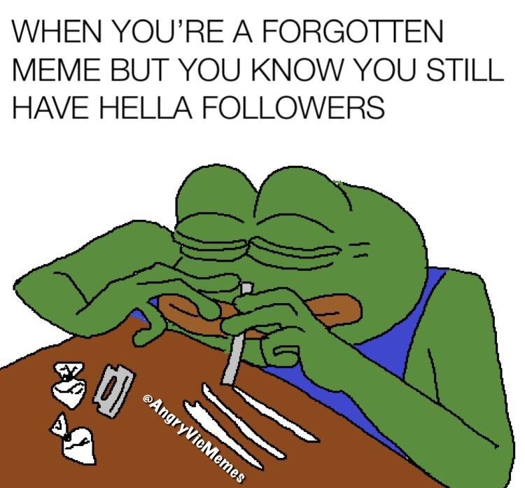 Pepe/apu a day - 166 Not forgotten, Feels good man