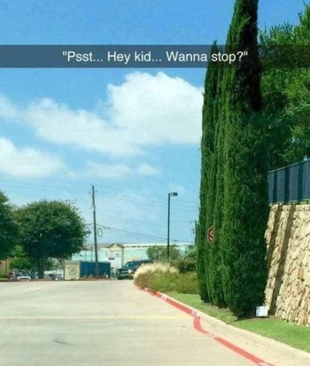 Hey stop wanna kid