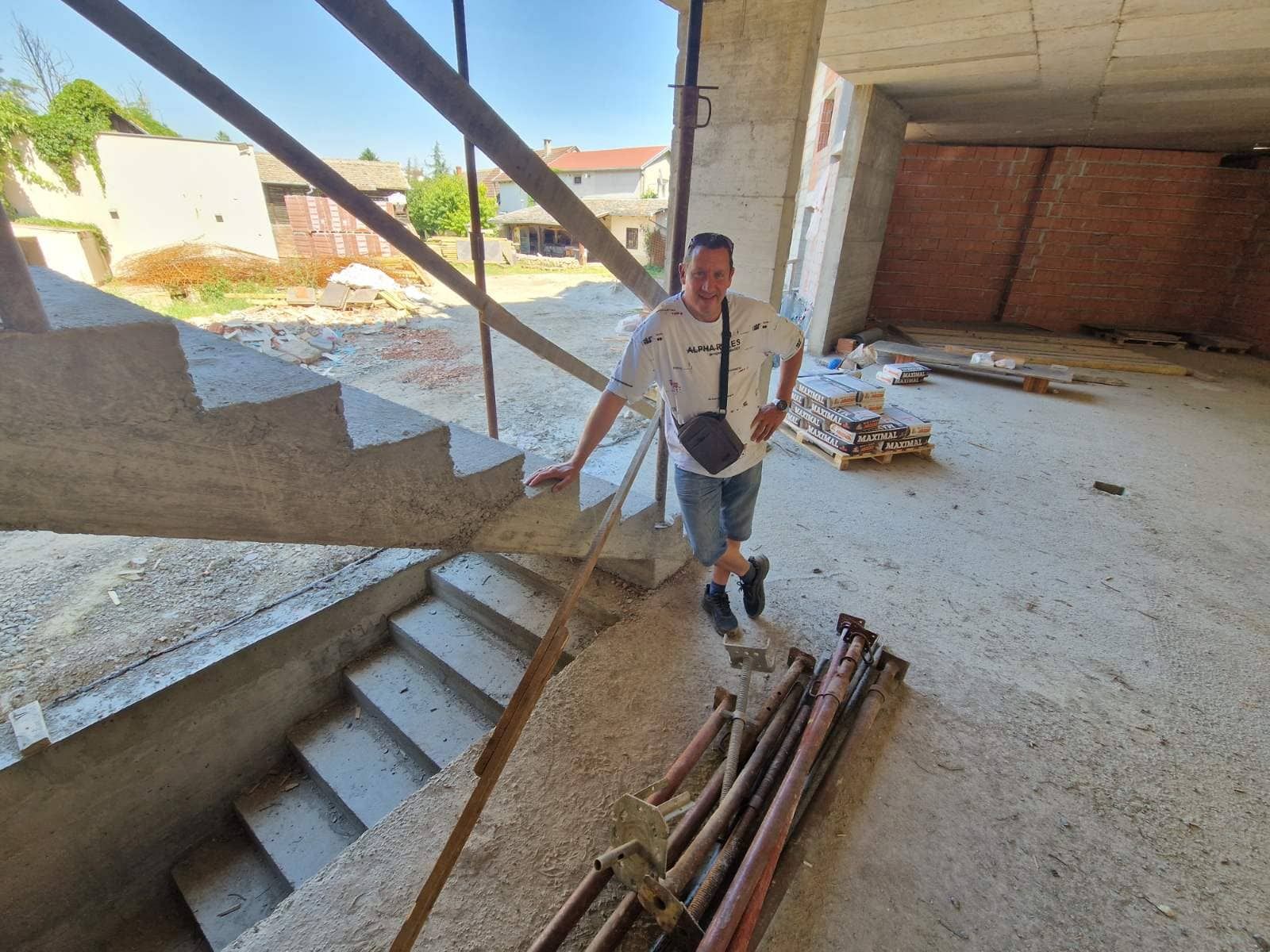 Boss says build stairs, I build stairs.