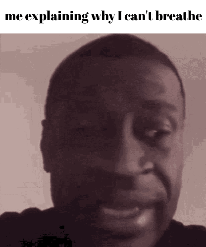 inhales