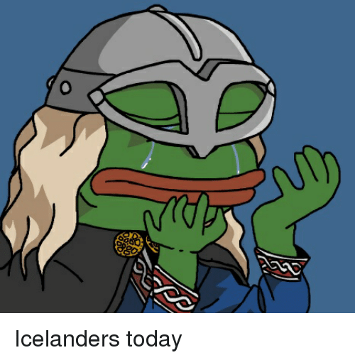 Pepe/apu a day - 168 icelandic independence day edition