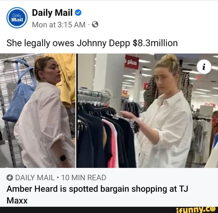 amber "bargain shopper" heard
