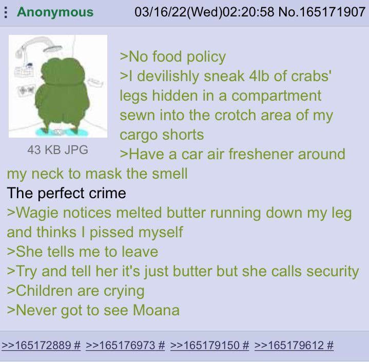 anon didnt see movie