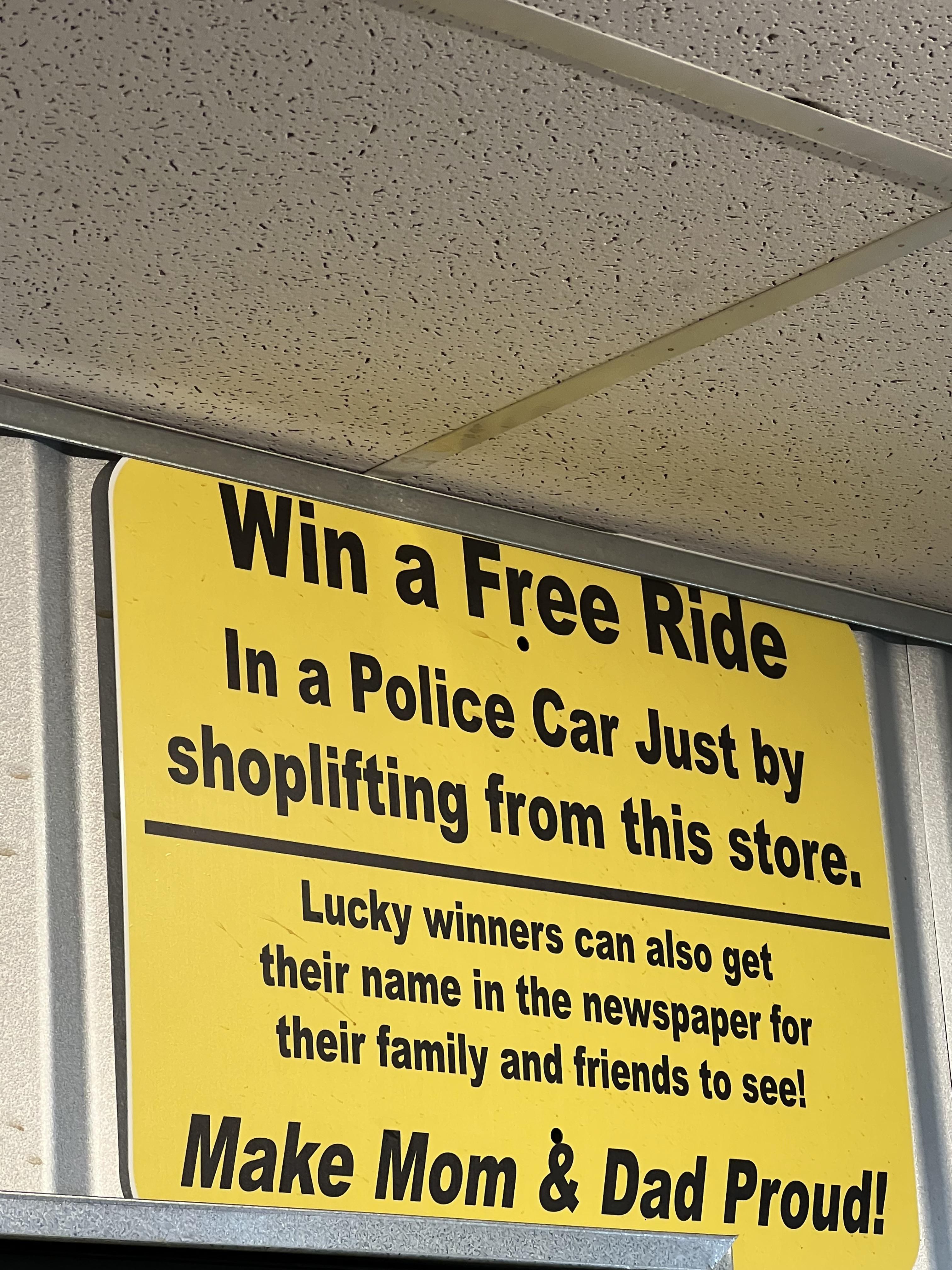 Saw this yesterday at a gas station