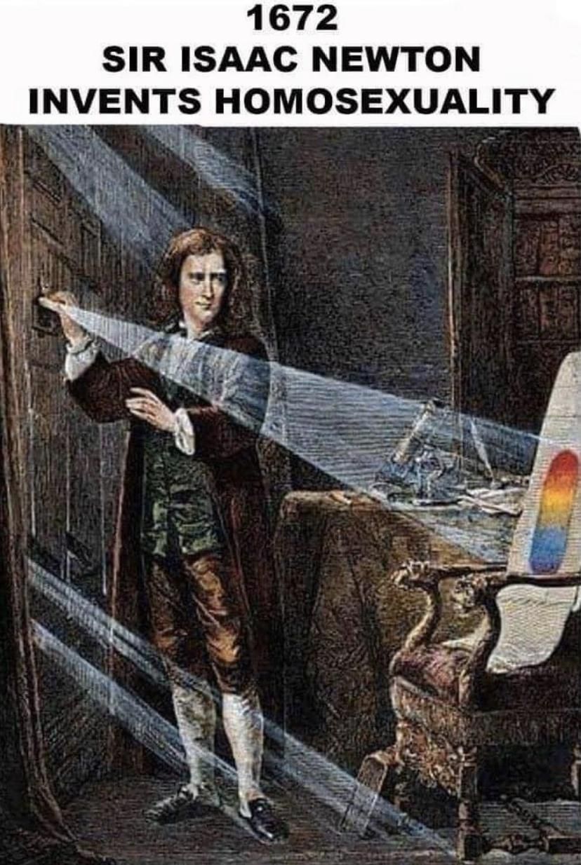 Sir Isaac Newton 1672 Invention