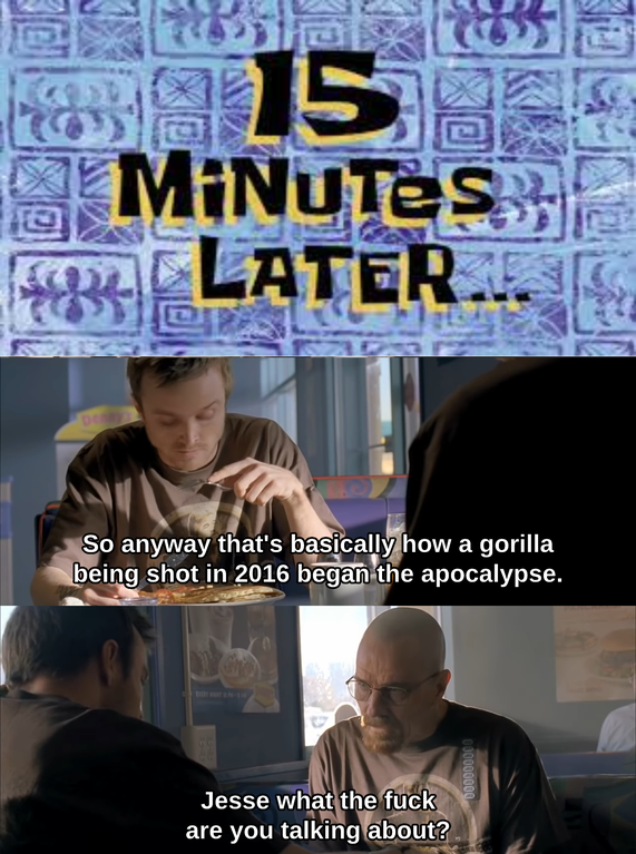 we should time travel to save him