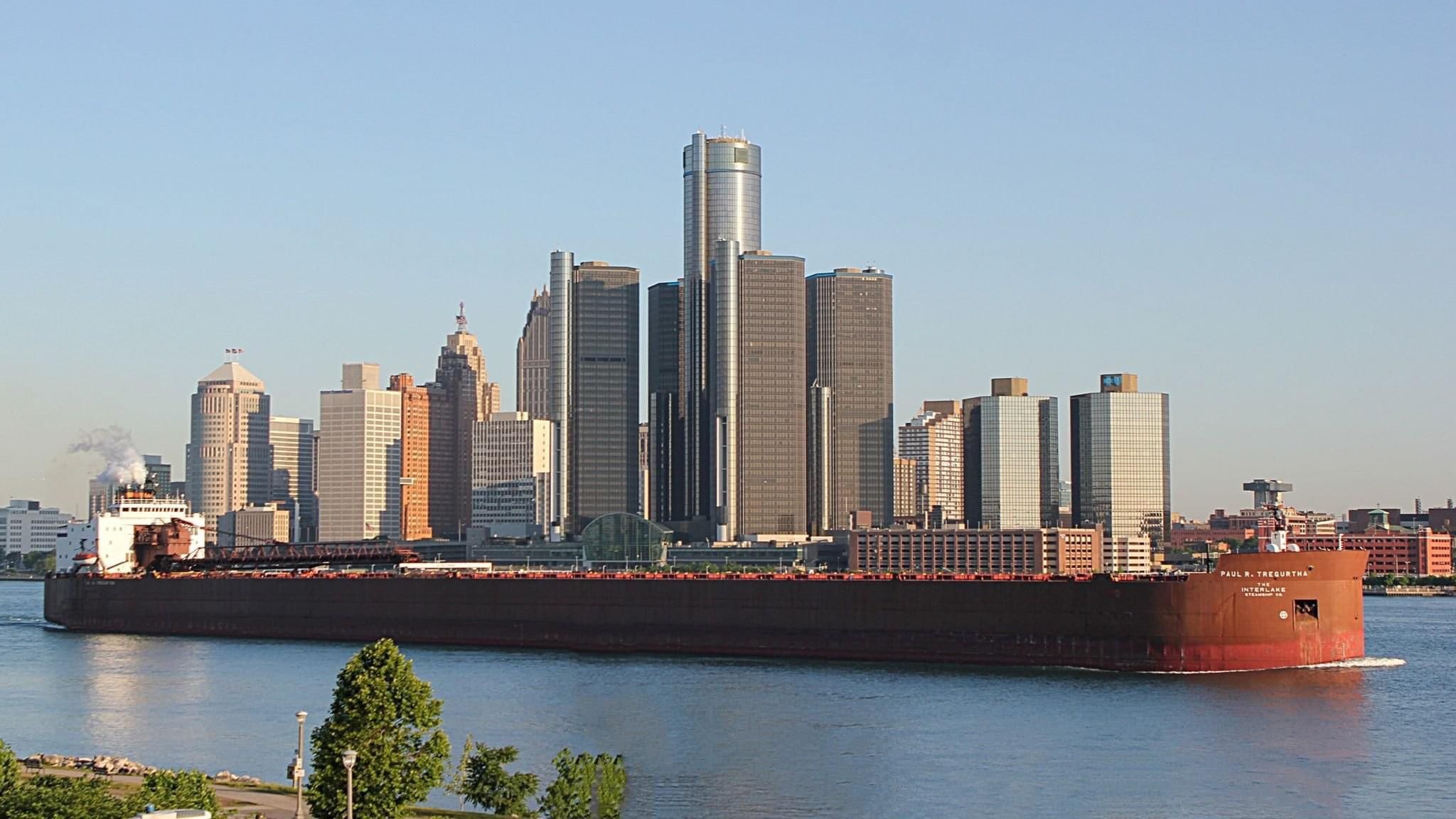 The city of Detroit is repossessed after filing bankruptcy, 2013.