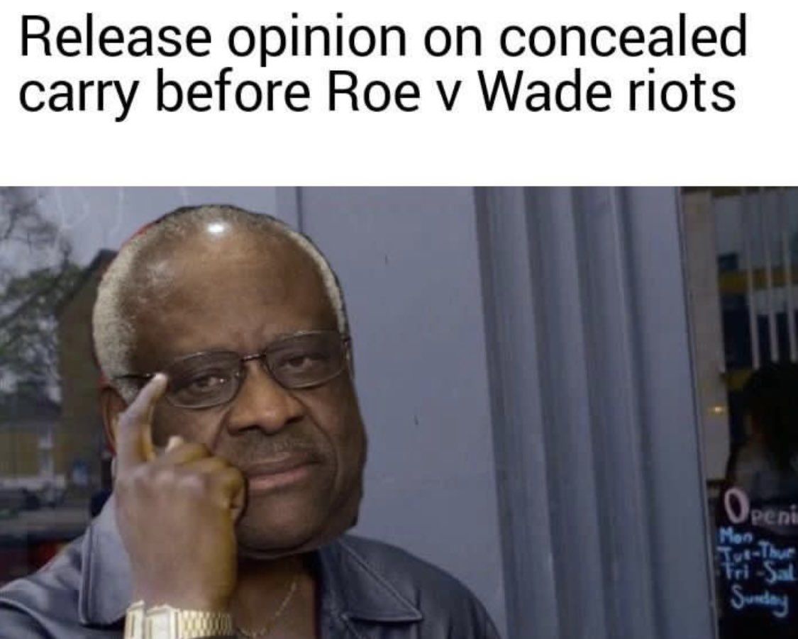 There won’t be riots though. :(