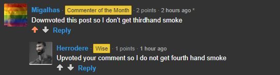 Hugelol Moment #21 - Posting this so I don't get fifth-hand smoke