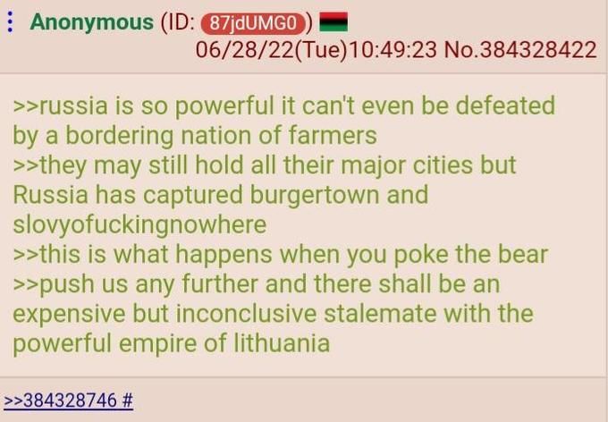 Anon shows Russia's power
