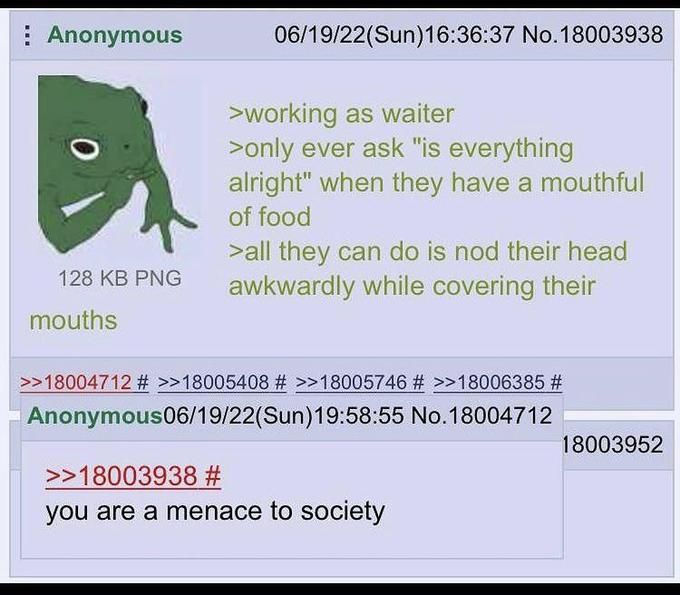 Anon has no soul