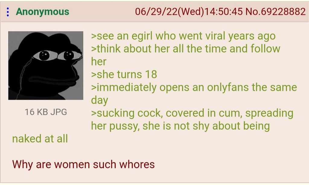 anon paid for what he didnt want to see