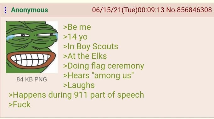 Anon is sus