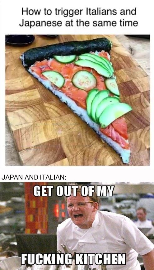 Trigger warning for Japanese and Italians