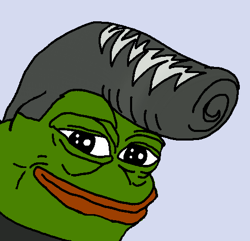Pepe/apu a day - 182 pompadour pepe