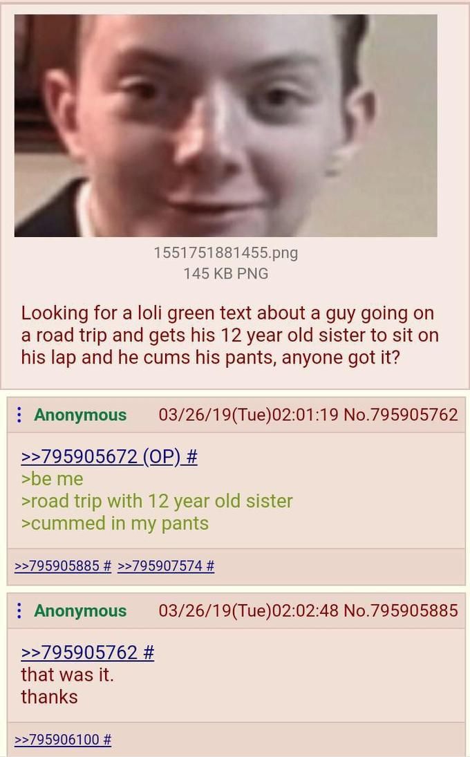 Anon has a request