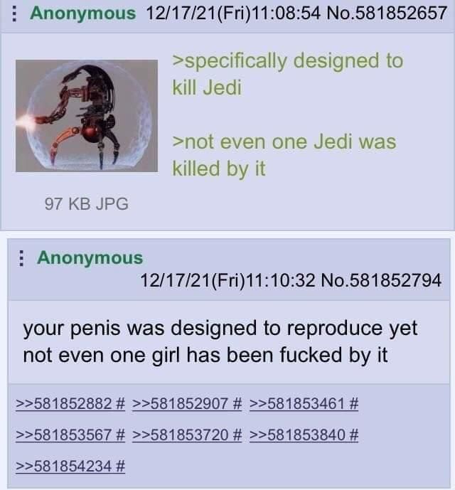 Anon gets blasted