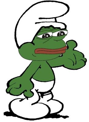 Pepe/apu a day - 184 smurf pepe