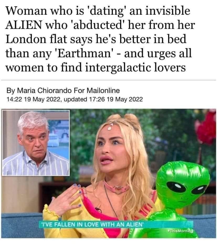 Even aliens are getting laid and you aren't