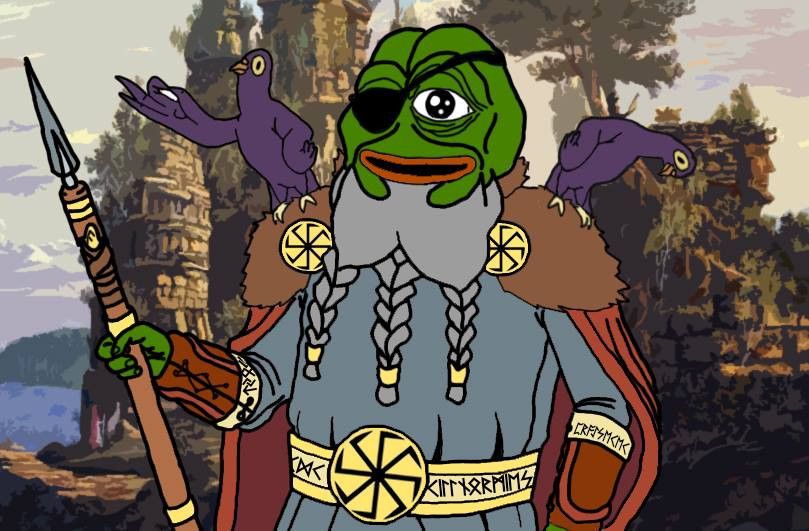Pepe/apu a day - 186 odin pepe