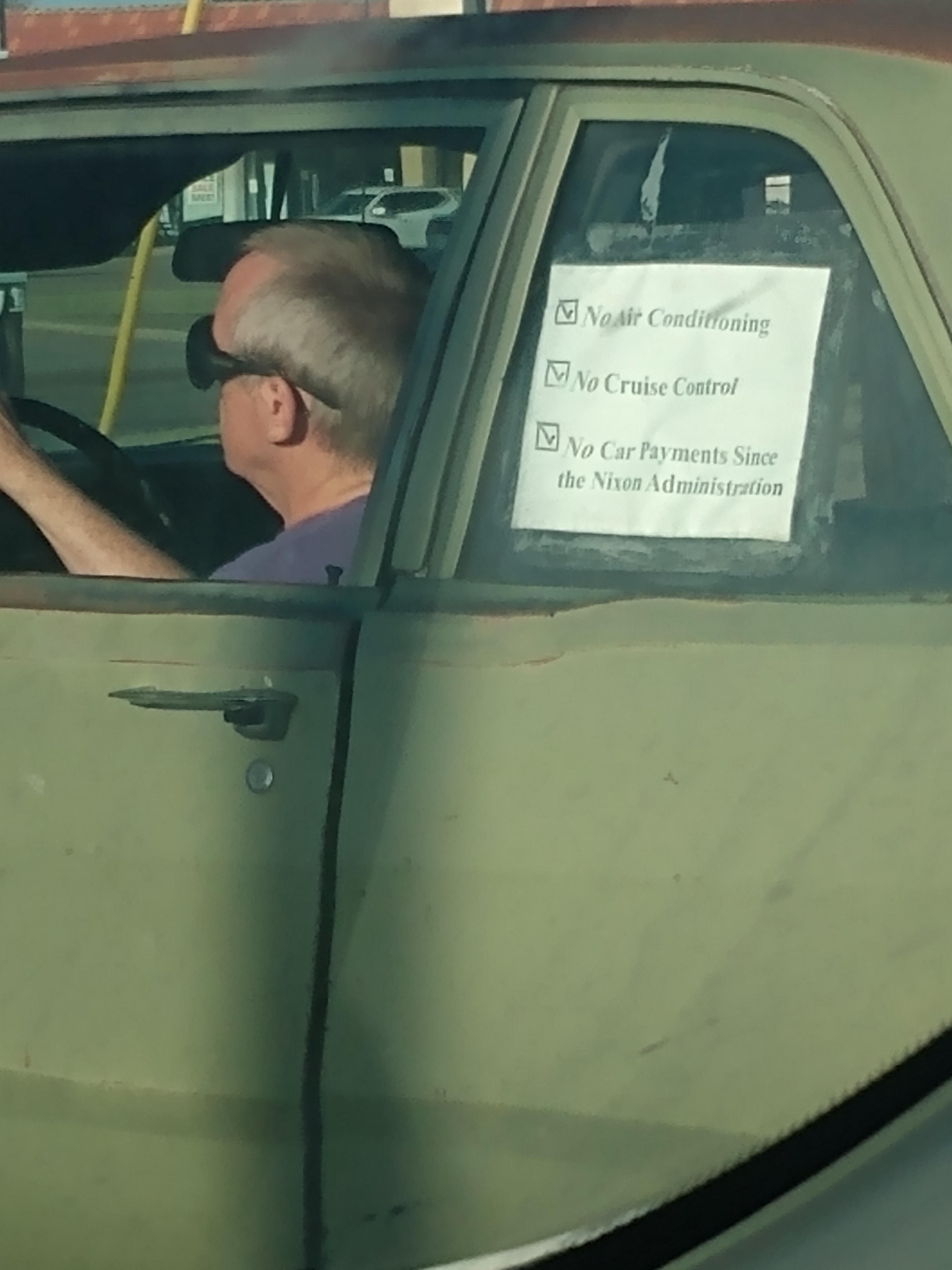 Spotted next to me at a red light.