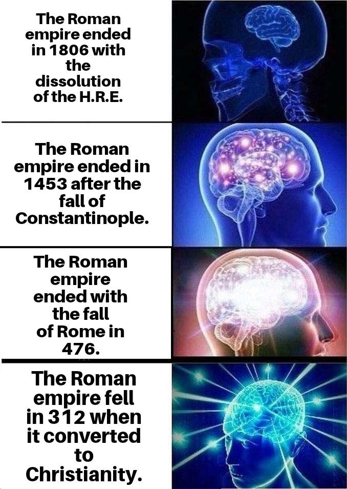 Here's when Roman civilization really ended.