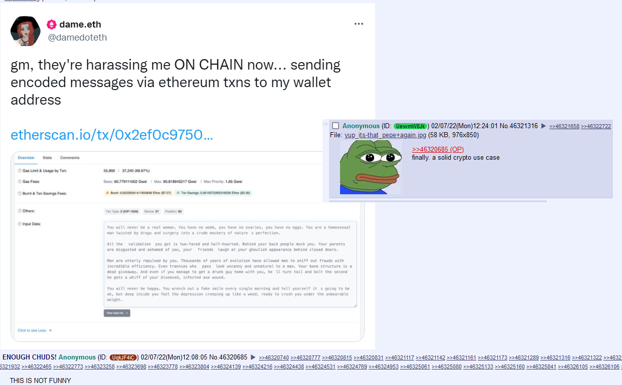 It will stay on blockchain for ever