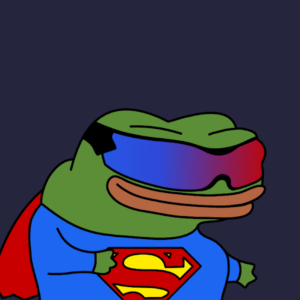 Pepe/apu a day - 188 superman pepe