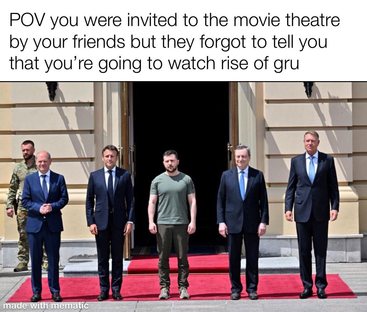 Rise of gru was mid