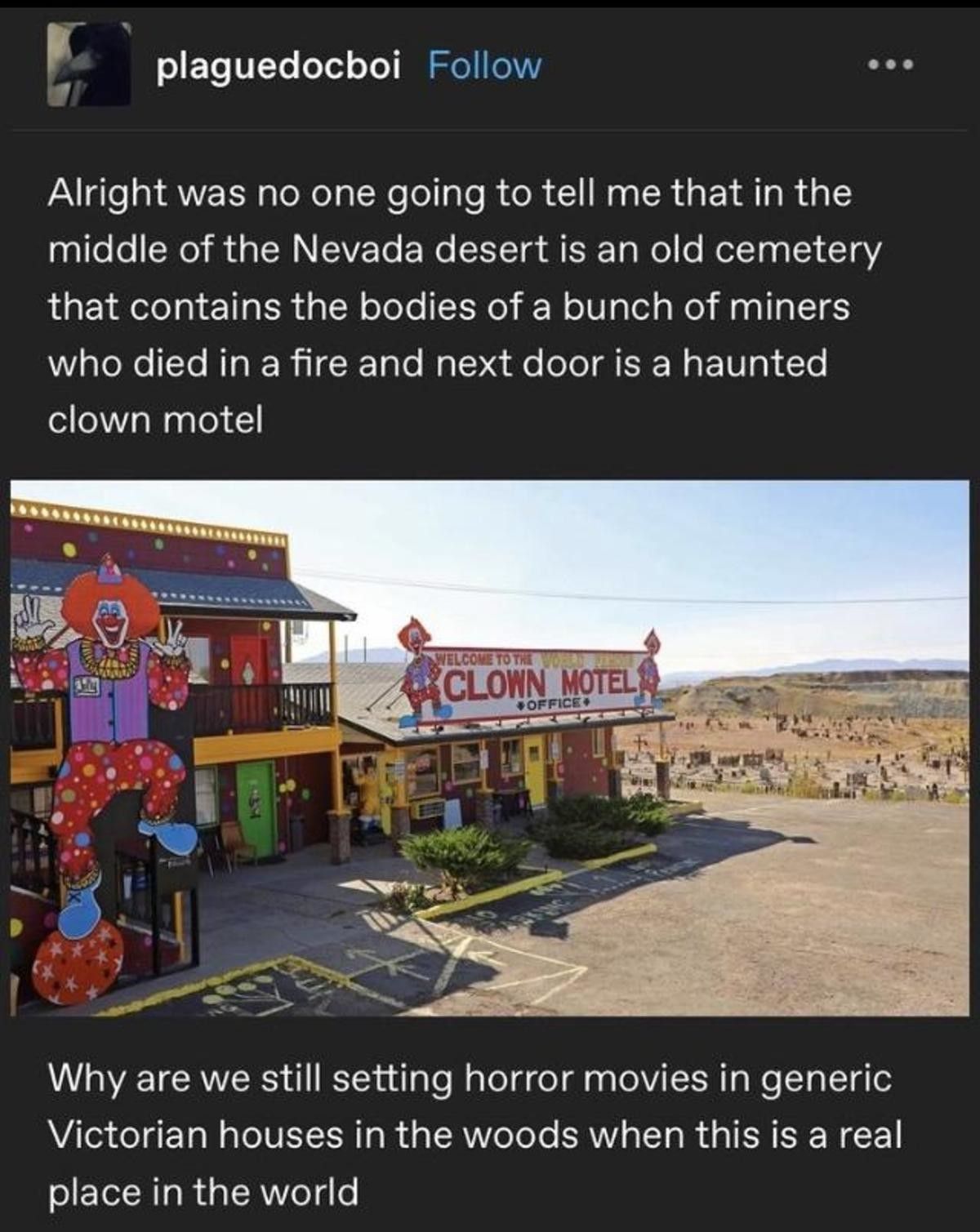I'm taking my chances with the zombies