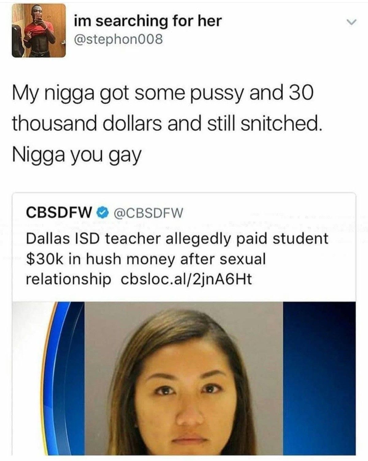 yea he gay
