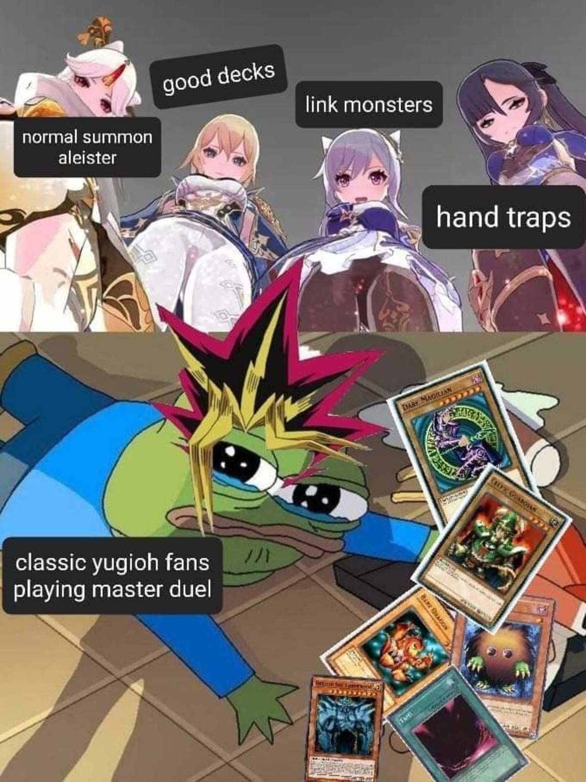 Pepe/apu a day - 190 OS yugioh pepe