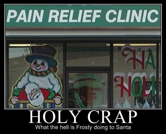 That doesn't seem to relieve the pain, looks more like it's pain intensifying