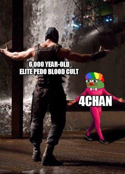 I don't gamble but my money would be on 4chan