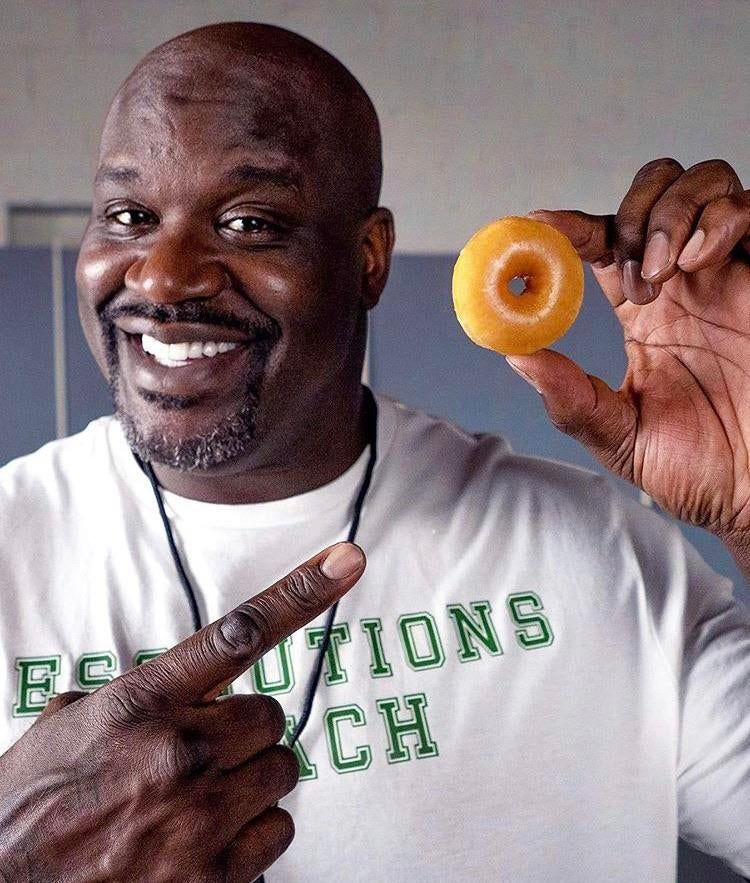 Shaq advertising his OnlyFans, 2016