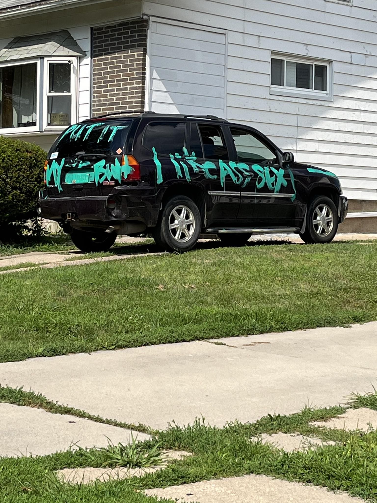 My in-law’s neighbor pissed someone off